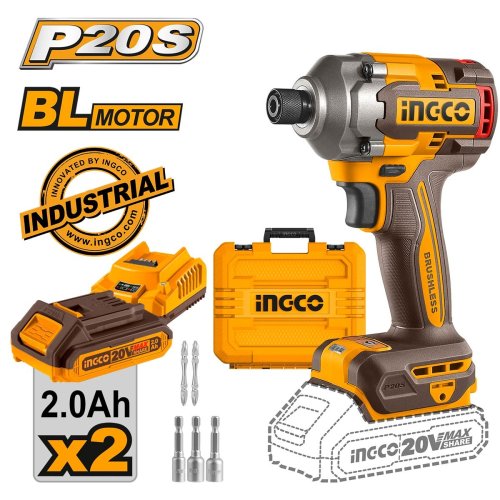 Κατσαβίδι Παλμικό Μπαταρίας 20V Li-Ion 285Nm 2