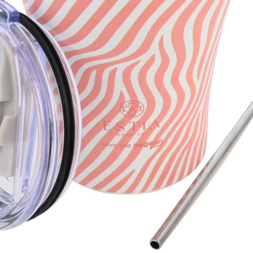 ESTIA ΘΕΡΜΟΣ COFFEE MUG SAVE THE AEGEAN 350ml SOFT RIPPLE 2