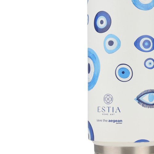 ESTIA ΘΕΡΜΟΣ TRAVEL CUP SAVE THE AEGEAN 500ml SPIRIT OF LUCK 2