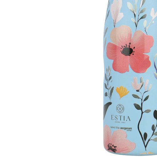 ESTIA ΘΕΡΜΟΣ TRAVEL FLASK SAVE THE AEGEAN 500ml SKY GARDEN 2