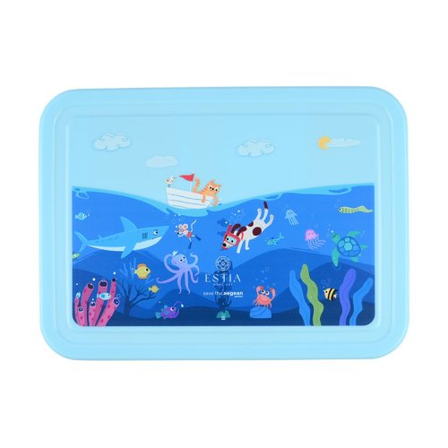 ESTIA ΠΑΙΔΙΚΟ ΦΑΓΗΤΟΔΟΧΕΙΟ SAVE THE AEGEAN 1330ml ΜΕ 5... 2