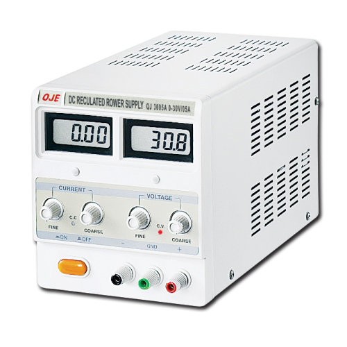 QJ-3005C Γραμμικό εργαστηριακό τροφοδοτικό 0-30V/0-5A