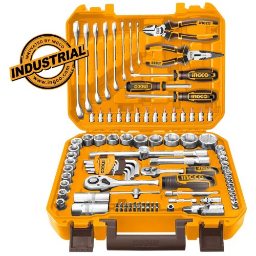 Εργαλεία Χειρός και Καρυδάκια 1/4"-1/2" Σετ 100 τεμ. 2