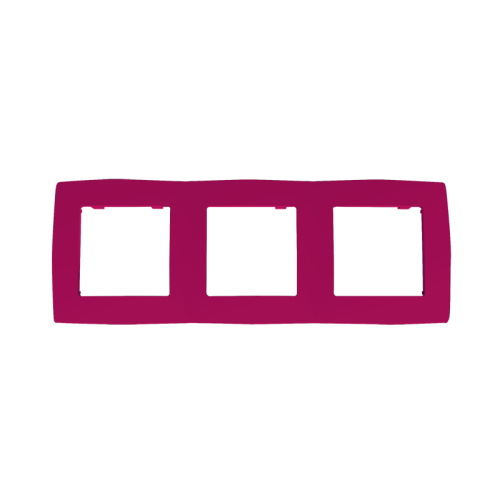 PRIME ΠΛΑΙΣΙΟ 3 ΘΕΣΕΩΝ IP20 ΡΟΖ 2