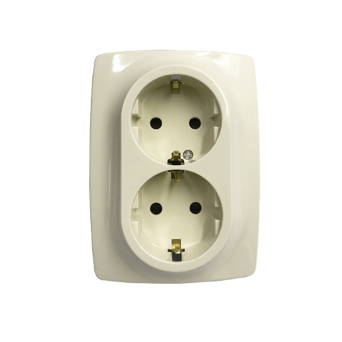 PRIME ΠΡΙΖΑ ΣΟΥΚΟ ΑΣΦΑΛΕΙΑΣ 2x2P+E 16A 250VAC IP20 ΙΒΟΥΑΡ 2