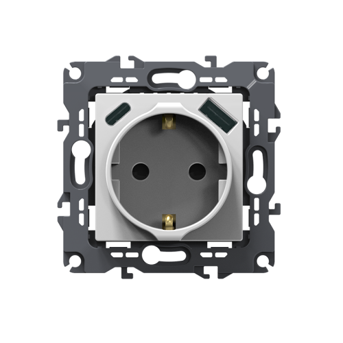 PRIME ΠΡΙΖΑ ΣΟΥΚΟ ΑΣΦΑΛΕΙΑΣ 1x2P+E 16A 250VAC & 2*USB... 2