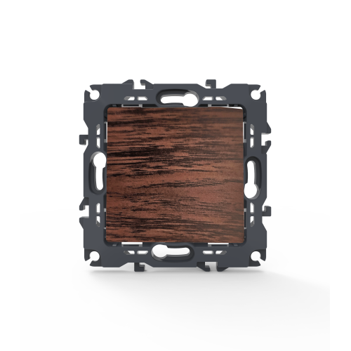 PRIME ΔΙΑΚΟΠΤΗΣ ΑΠΛΟΣ ΜΕ ΚΛΙΠ 1P 10AX 250VAC IP20 ΞΥΛΟ 2