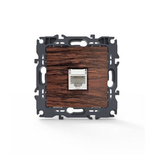 PRIME ΠΡΙΖΑ ΤΗΛΕΦΩΝΟΥ 1xRJ11 CAT3 IP20 ΞΥΛΟ 2