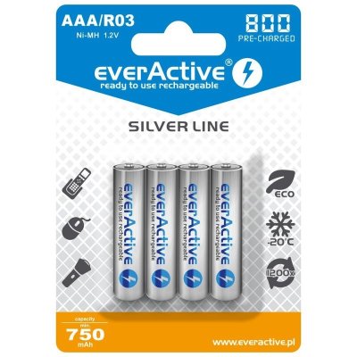 Everactive AAA 1.2V 800mAh Ni-MH