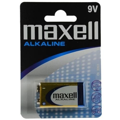 Maxell 9V αλκαλική μπαταρία