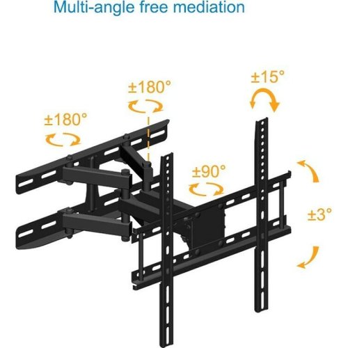 AX VENUS 23"-60" - ΒΑΣΗ TV ΜΕ ΔΙΠΛΟ ΒΡΑΧΙΟΝΑ VESA 400 X 400 2