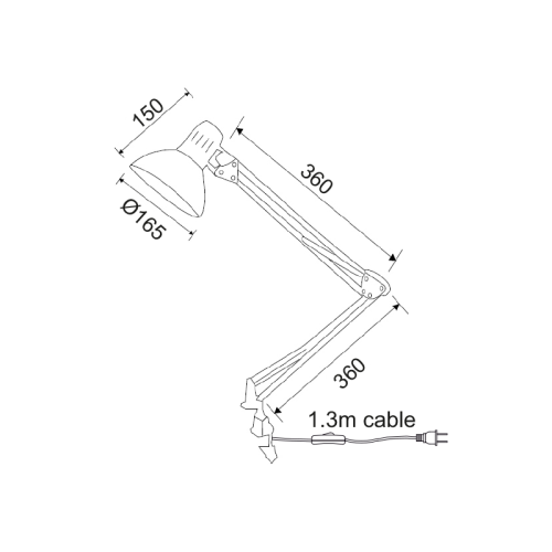 ΠΟΡΤΑΤΙΦ ΣΦΙΓΚΤΗΡΑ ΓΚΡΙ E27 40W PENNA 2