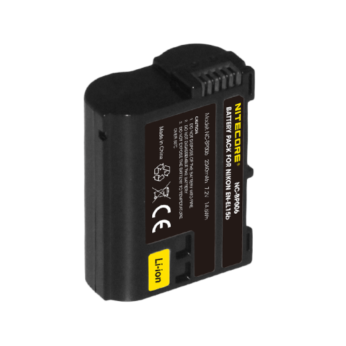 ΜΠΑΤΑΡΙΑ NITECORE for Nikon EN-EL15b, 7.2V , 2040mAh, 14.6Wh 2