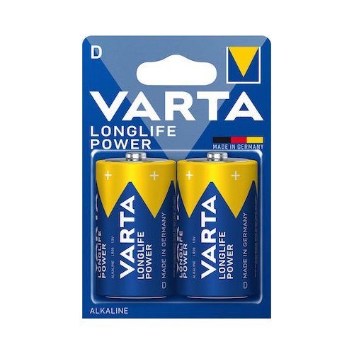 Varta Longlife Power Αλκαλικές Μπαταρίες D 1.5V 2τμχ
