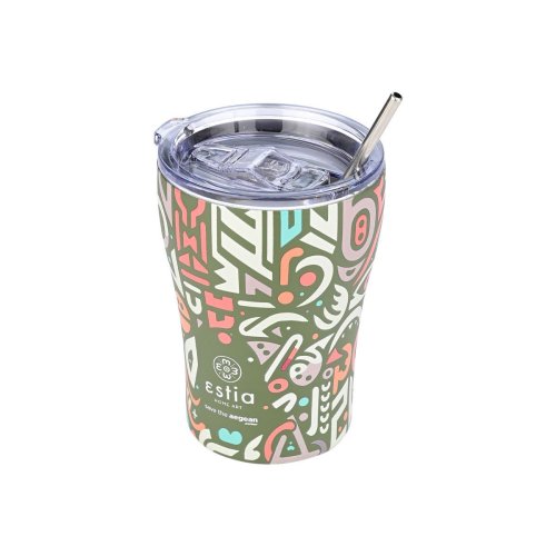 ESTIA ΘΕΡΜΟΣ COFFEE MUG SAVE THE AEGEAN 350ml GEOVIVID 2