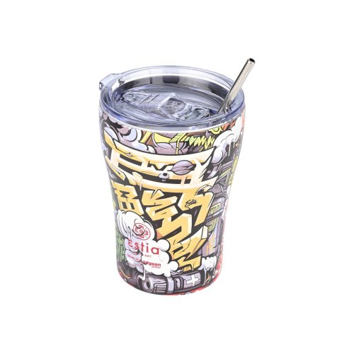 ESTIA ΘΕΡΜΟΣ COFFEE MUG SAVE THE AEGEAN 350ml GRAFFITI... 2