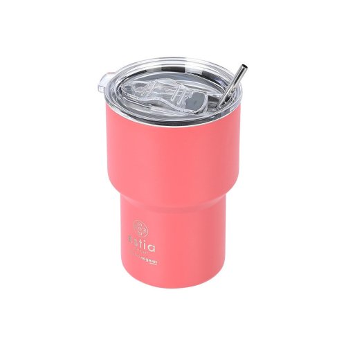 ESTIA ΘΕΡΜΟΣ MUG LITE SAVE THE AEGEAN 400ml FUSION CORAL 2