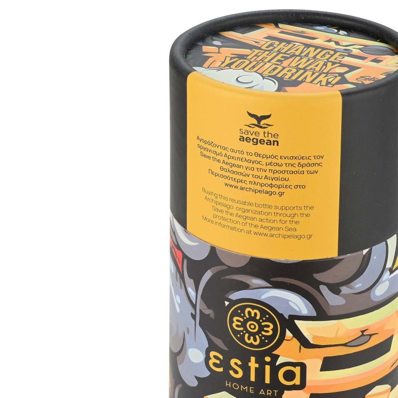 ESTIA ΘΕΡΜΟΣ TRAVEL FLASK SAVE THE AEGEAN 500ml...