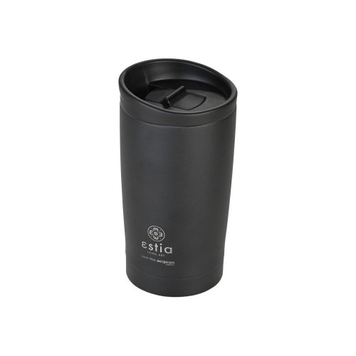 ESTIA ΘΕΡΜΟΣ TRAVEL MUG SAVE THE AEGEAN 350ml MIDNIGHT BLACK 2