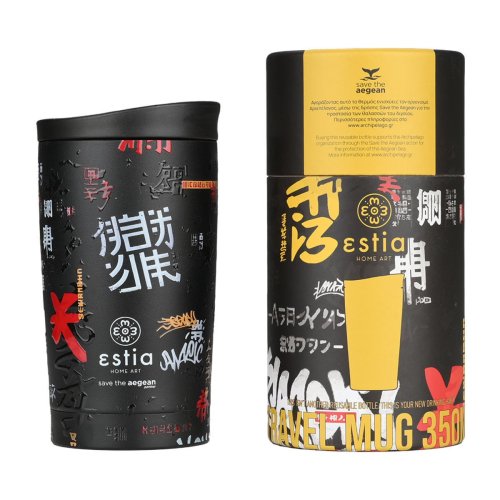 ESTIA ΘΕΡΜΟΣ TRAVEL MUG SAVE THE AEGEAN 350ml TOKYO... 2