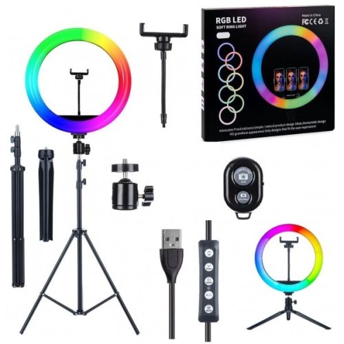 RGB led Soft Ring Light MJ30 2