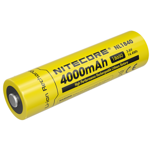 ΜΠΑΤΑΡΙΑ NITECORE 18650 / 4000mAh (τιμή τεμαχίου), NL1840