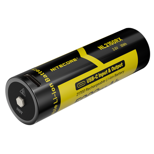 ΜΠΑΤΑΡΙΑ NITECORE 21700 / 5000mAh/ RX , USB-C