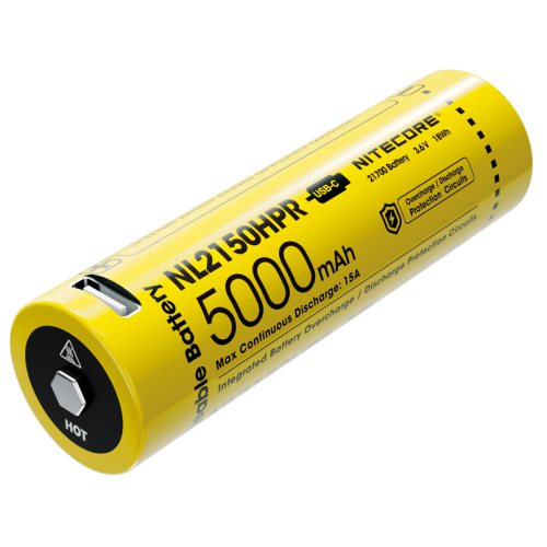 ΜΠΑΤΑΡΙΑ NITECORE 21700 / 5000mAh / HPR (τιμή τεμαχίου)