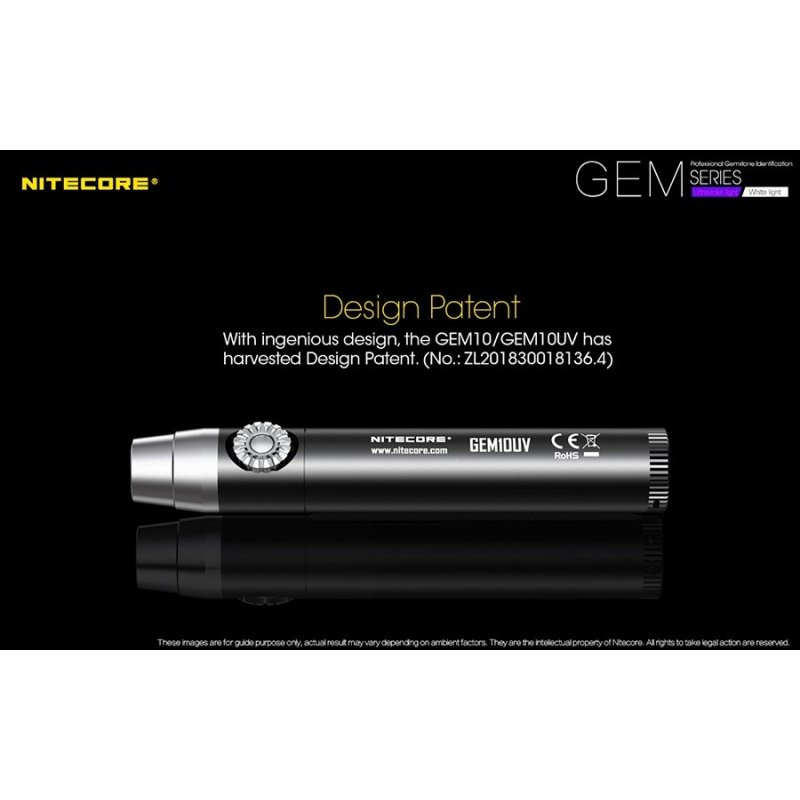 ΦΑΚΟΣ LED NITECORE GEMSTONE GEM10UV