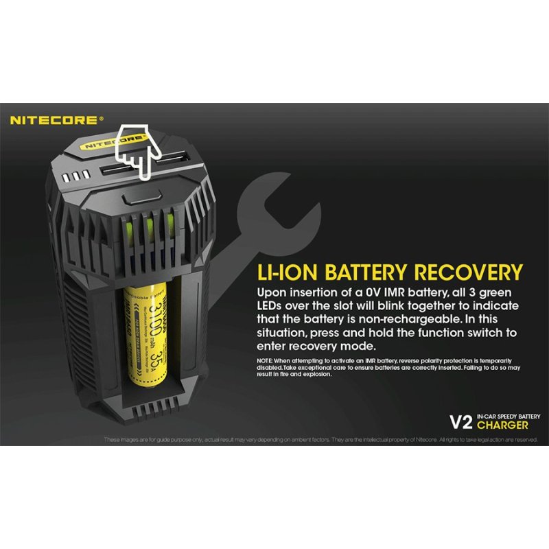 ΦΟΡΤΙΣΤΗΣ NITECORE V2, DC 12V 42W