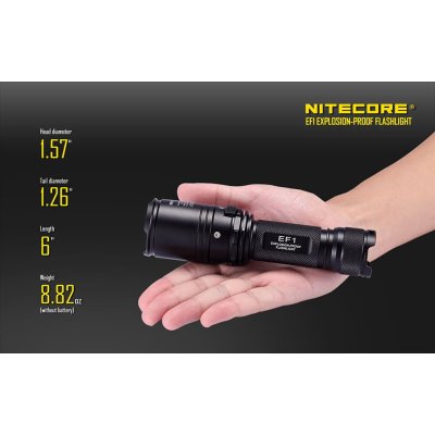 ΦΑΚΟΣ LED NITECORE EXPLOSION-PROOF EF1