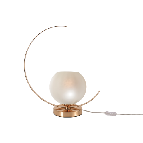 NETTO ΕΠΙΤΡΑΠΕΖΙΟ Φ/Σ 1ΧΕ27 ΜΕΤΑΛΛΙΚΟ ΧΡΥΣΟ+ΠΕΡΛΕ ΓΥΑΛΙ...