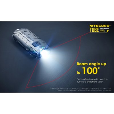 ΦΑΚΟΣ LED NITECORE TUBE s/n, Transparent, V2.0,...
