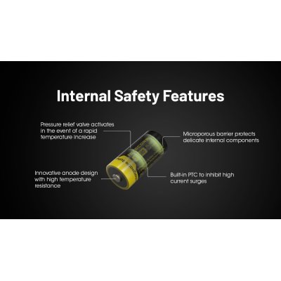 ΜΠΑΤΑΡΙΑ NITECORE 16340 / 950mAh / NL169 (τιμή...