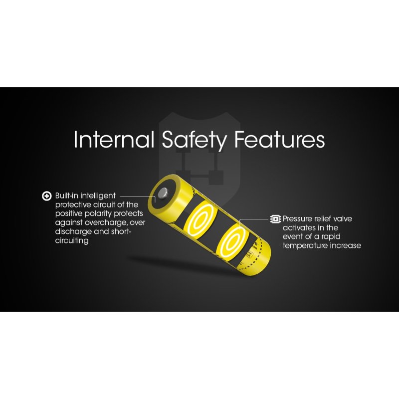 ΜΠΑΤΑΡΙΑ NITECORE 21700 / 5300mAh (τιμή τεμαχίου)