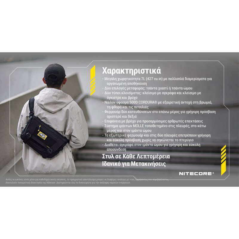 ΤΣΑΝΤΑΚΙ NITECORE, SLB06