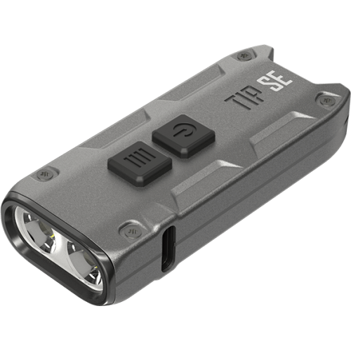 ΦΑΚΟΣ LED NITECORE TIP SE, Μπρελοκ, Rechargeable, GREY