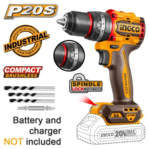 Κρουστικό Δραπανοκατσάβιδο Compact Μπαταρίας 20V Li-Ion...