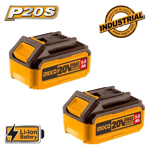 Μπαταρίες 20V 5.0Ah Li-Ion 2 τεμ. 2