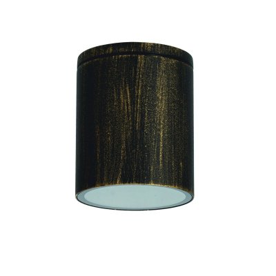 ^GU10 ROUND CEILING LUMINAIRE 230V AC GOLDEN...