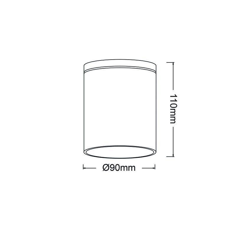 ^GU10 ROUND CEILING LUMINAIRE 230V AC GOLDEN...