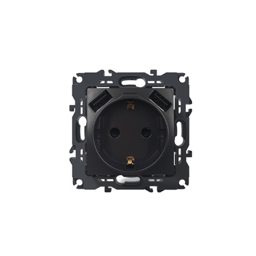 PRIME ΠΡΙΖΑ ΣΟΥΚΟ ΑΣΦΑΛΕΙΑΣ 1x2P+E 16A 250VAC & 2 USB...