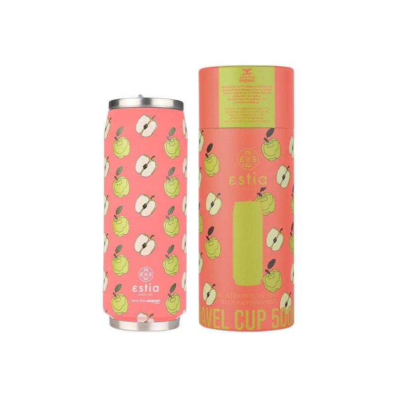 ESTIA ΘΕΡΜΟΣ TRAVEL CUP SAVE THE AEGEAN 500ml APPLE ODYSSEY