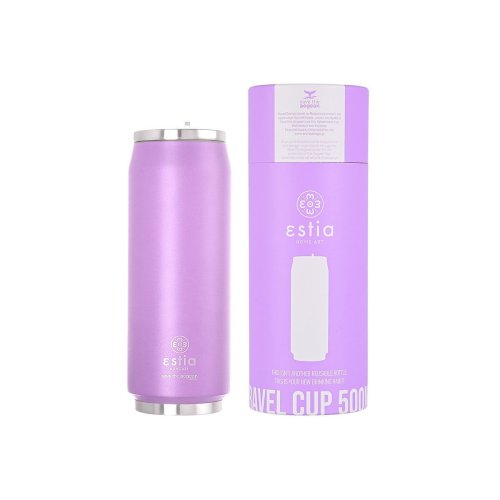 ESTIA ΘΕΡΜΟΣ TRAVEL CUP SAVE THE AEGEAN 500ml LAVENDER...