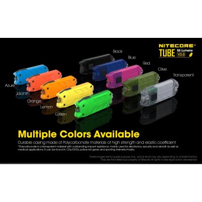 ΦΑΚΟΣ LED NITECORE TUBE s/n, Transparent, V2.0,...