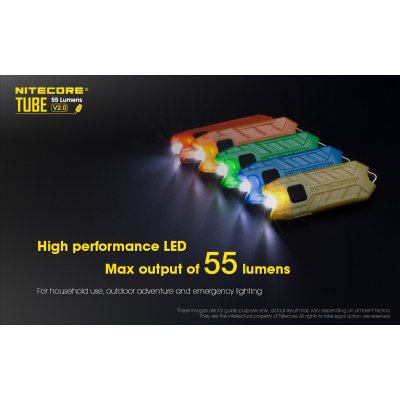 ΦΑΚΟΣ LED NITECORE TUBE s/n, Transparent, V2.0,...