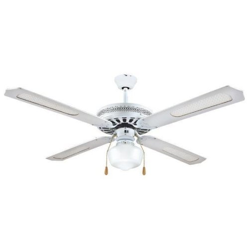 ΑΝΕΜΙΣΤΗΡΑΣ ΟΡΟΦΗΣ ΜΕ 1ΦΩΣ E27 ΛΕΥΚΟΣ Φ125 70W