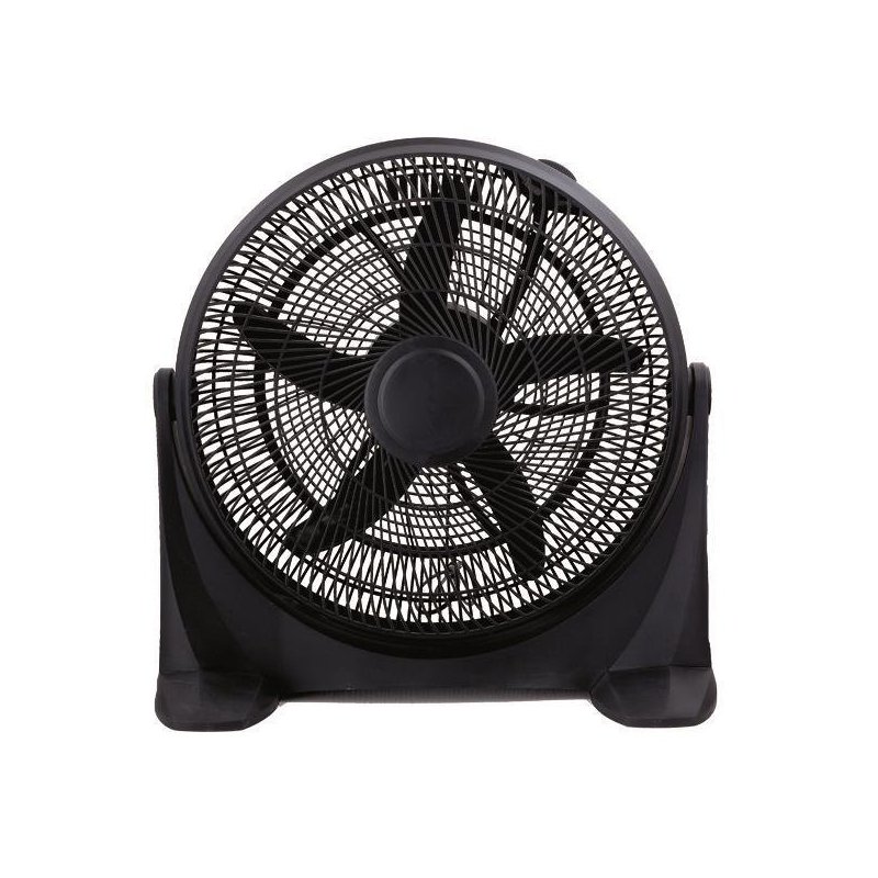ΑΝΕΜΙΣΤΗΡΑΣ BOX FAN ΣΤΡΟΓΓΥΛΟΣ ΜΑΥΡΟΣ Φ50 100W