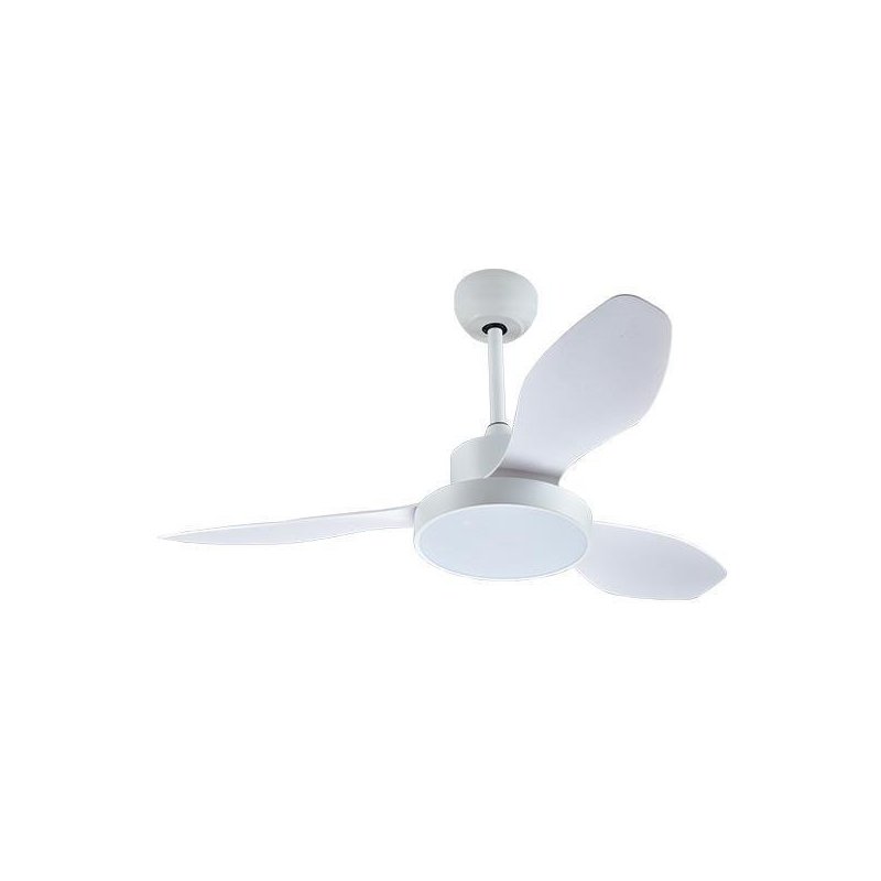 ΑΝΕΜΙΣΤΗΡΑΣ ΟΡΟΦΗΣ ΛΕΥΚΟΣ ΜΕ LED ΦΩΣ ΚΑΙ ΚΟΝΤΡΟΛ Φ122 DC 35W