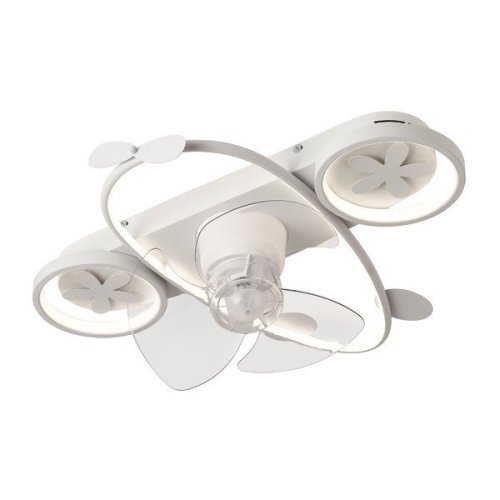 ΑΝΕΜΙΣΤΗΡΑΣ ΟΡΟΦΗΣ ΠΑΙΔΙΚΟΣ ΑΕΡΟΠΛΑΝΟ ΛΕΥΚΟΣ 24W ΜΕ LED...